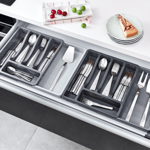 Chiswick Adjustable Cutlery Tray Tidy Drawer Organiser – Expandable Storage