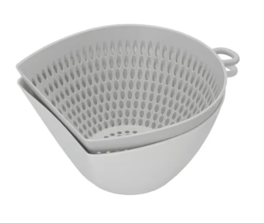 Japanese colander bowl set – comes in 2 sizes –  400mL & 650mL